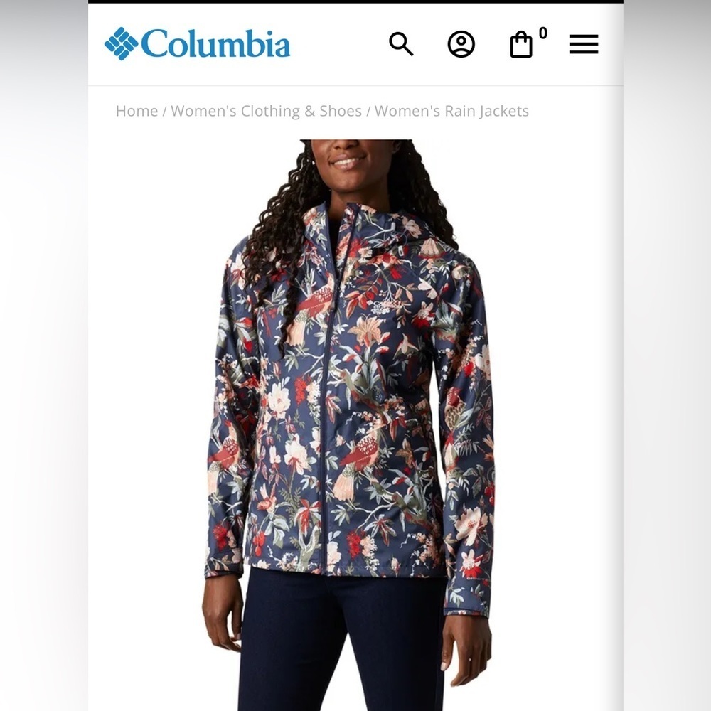 Columbia Womens Inner Limits II Jacket sz S - Picture 8 of 9
